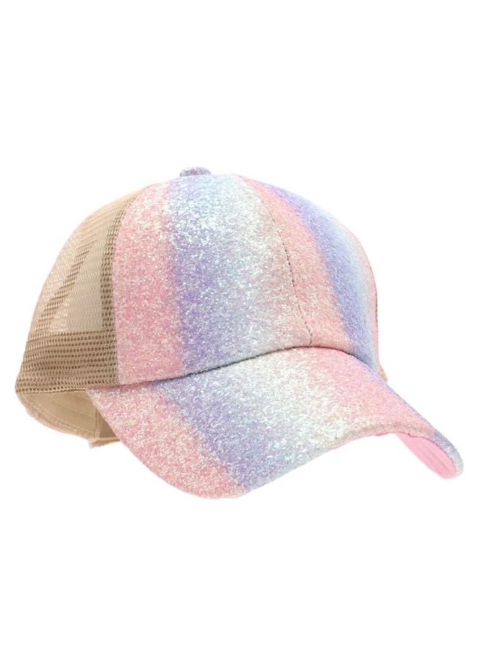 C.C. Brand Pontytail Hat NWT